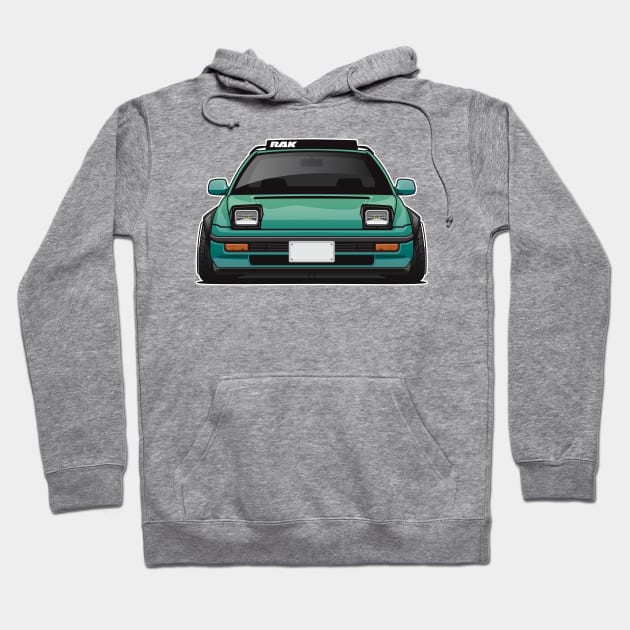 1991 Honda Prelude stanced Hoodie by RBDesigns